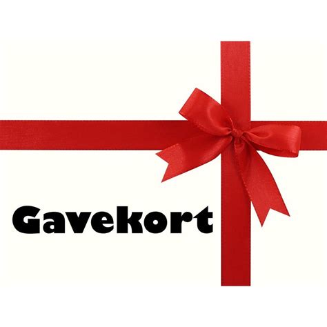 Gavekort